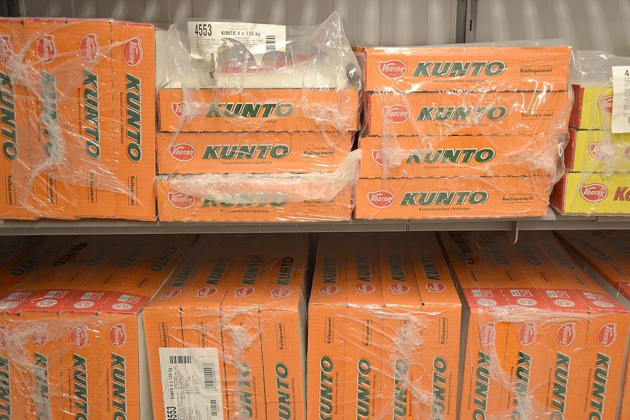 Näkkileipä pitää pintansa vuodesta toiseen osana kouluruokaa.