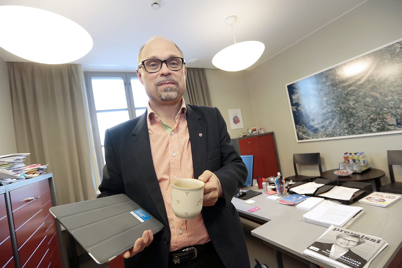 Oulun kaupungin hallintojohtaja Ari Heikkinen 6.11.2014.