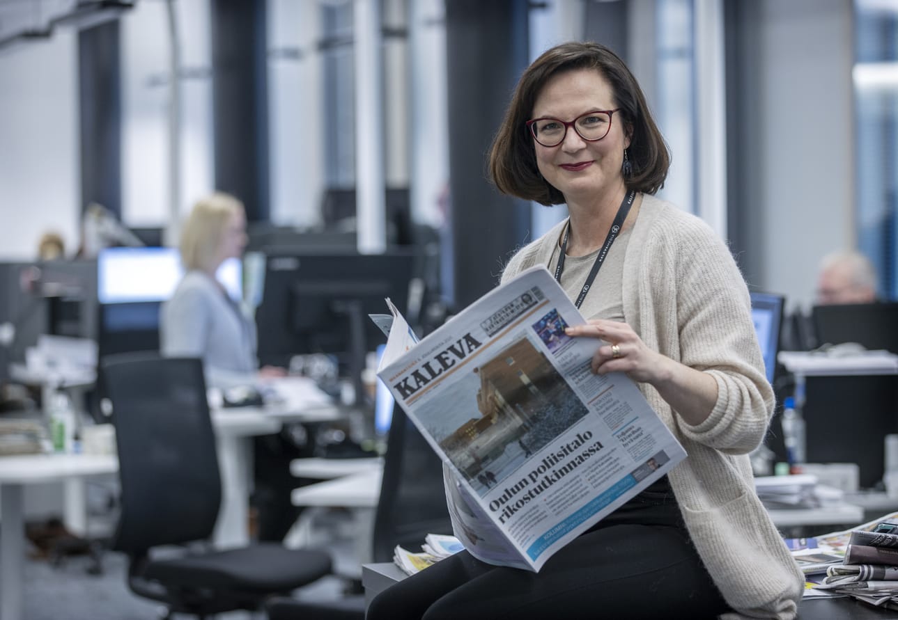 Painetun Kalevan rakenne ja osastojako muuttuvat torstaina. Päätoimittaja Sanna Keskisen mukaan muutoksella vastataan lukijoiden toiveeseen saada entistä tuhdimpi lukupaketti viikonloppuisin.