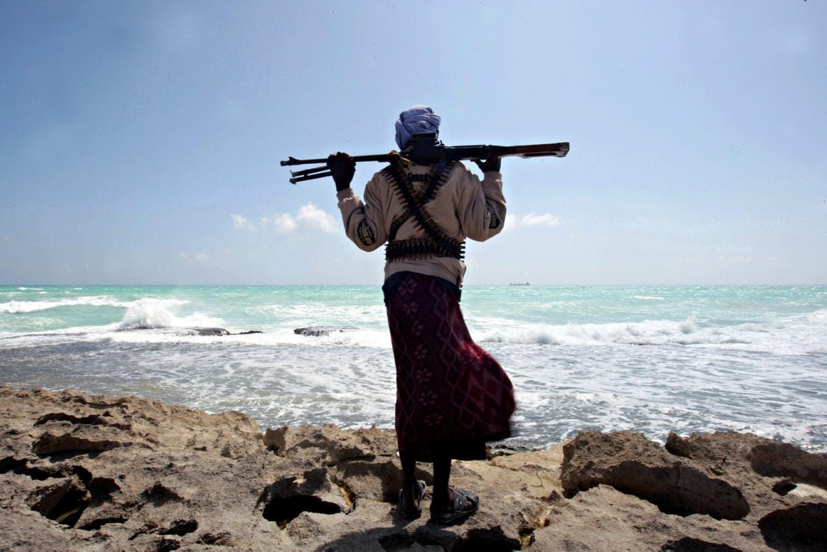 Afrikan sarven maan vesillä ei ole tapahtunut merirosvojen hyökkäystä neljään vuoteen. Arkistokuva. LEHTIKUVA / AFP PHOTO/ MOHAMED DAHIR