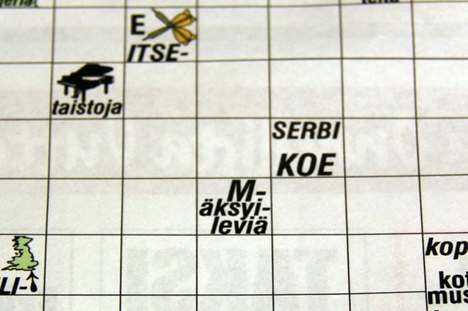 Voittajien nimet ja ratkaisu ovat luettavissa Komiat-lehdestä 17.1. KUVA: MIA KÄRKKÄINEN