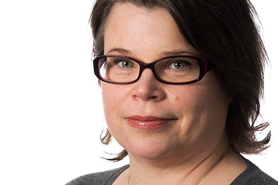 Toimittaja Laura Krohn KUVA: Jarno Pellinen