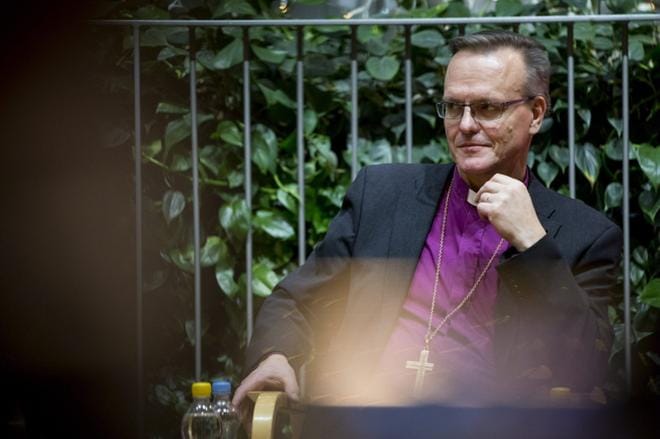 Espoon piispa Tapio Luoma. Kuva: Roni Lehti, Lehtikuva