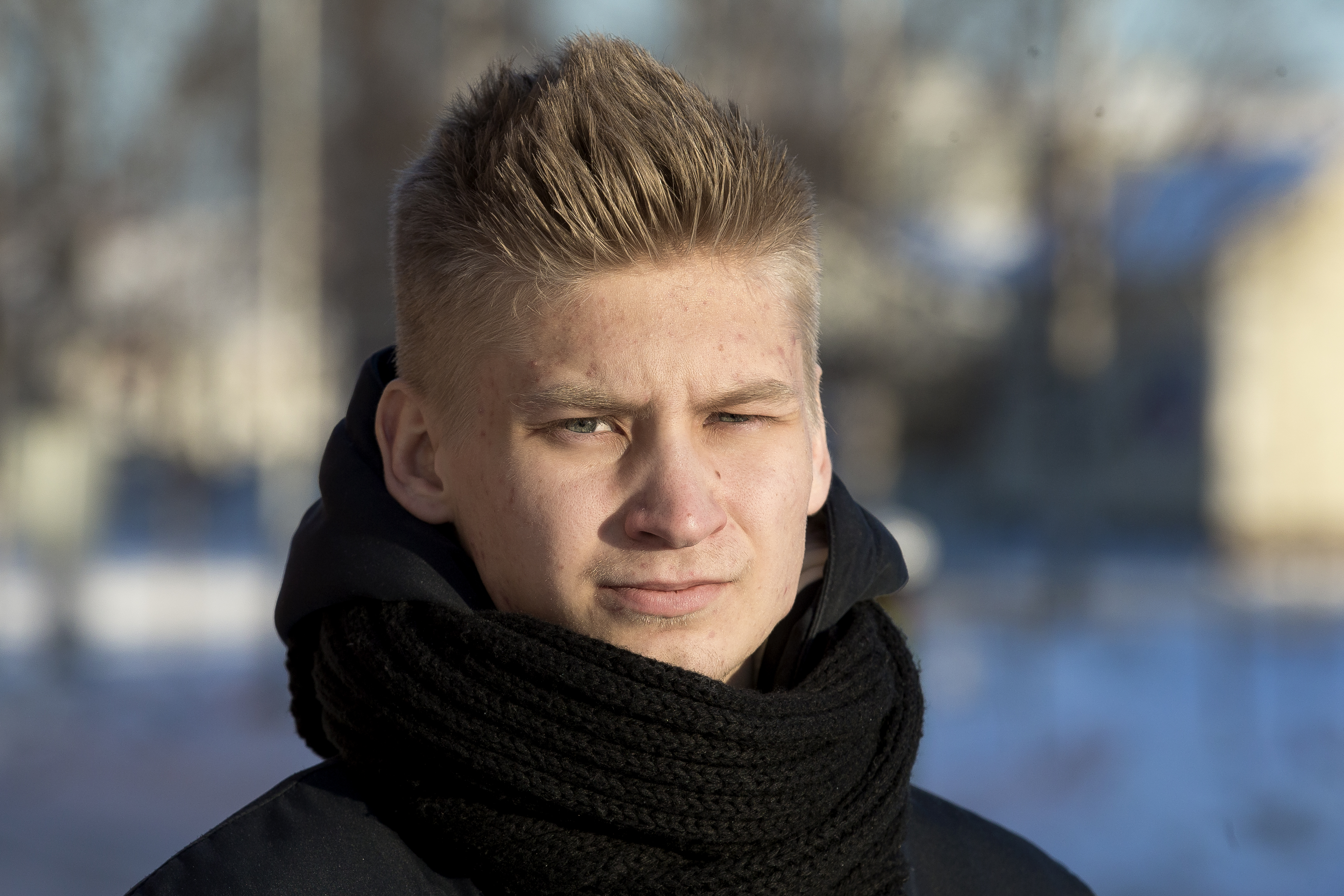 21-vuotiaan Ville Sippalan unelmana on tehdä rakastamastaan lajista itselleen ammatti. Mutta mitään paineita hän ei siitä ota.