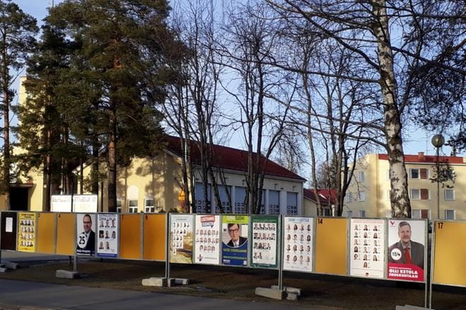 Alajärvelläkin äänestysaktiivisuudessa päästään liki 10 prosenttiin. Kuva: Sari Heinilä