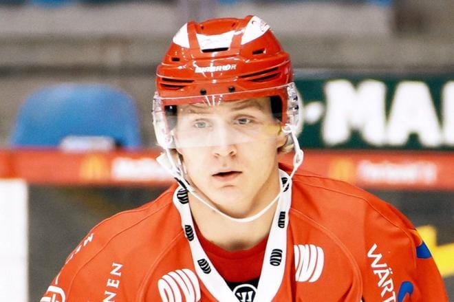 Joel Kiviranta on tehnyt sopimuksen NHL-joukkue Dallas Starsin kanssa. Kuva: Lehtikuva