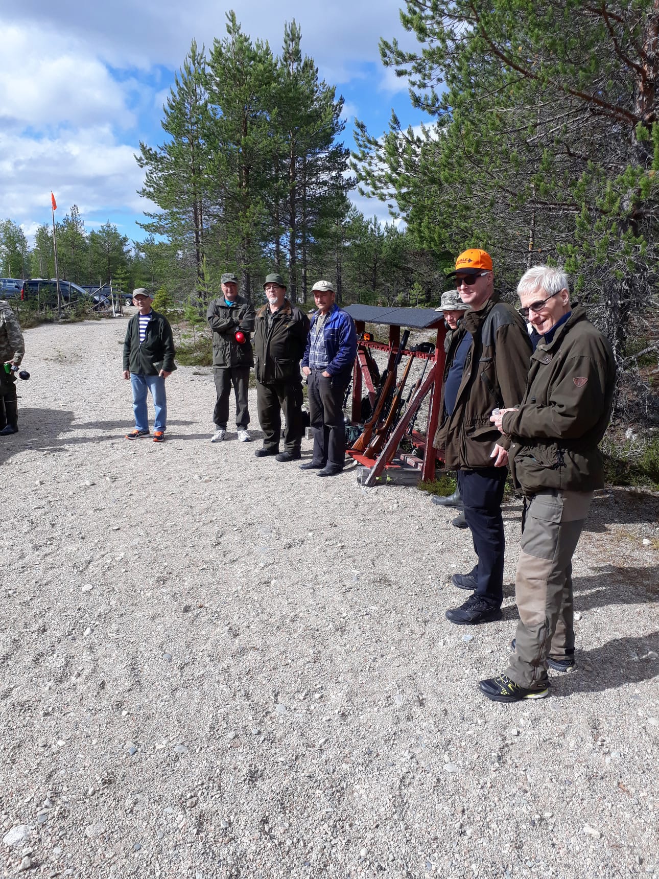 Kauden hirvikoeammunnat alkoivat Ruovaaran radalla kesäkuussa.