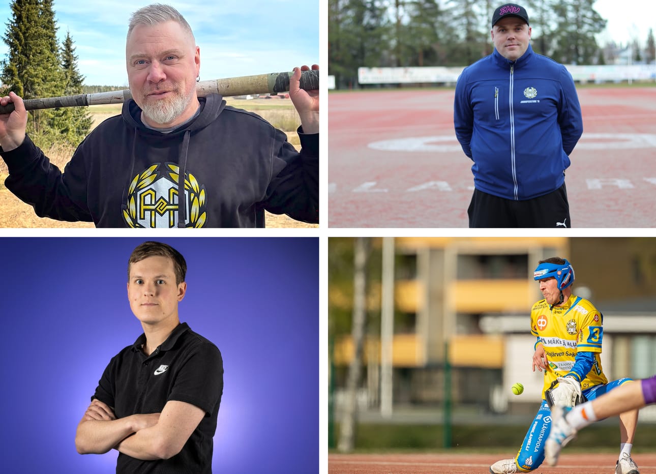 Jukka Vuorio, Tero Tuomela, Eeli Tuomela ja Nestori Yli-Sissala ovat tänä kesänä suositun Kopittelua-palstan kirjoittajat.