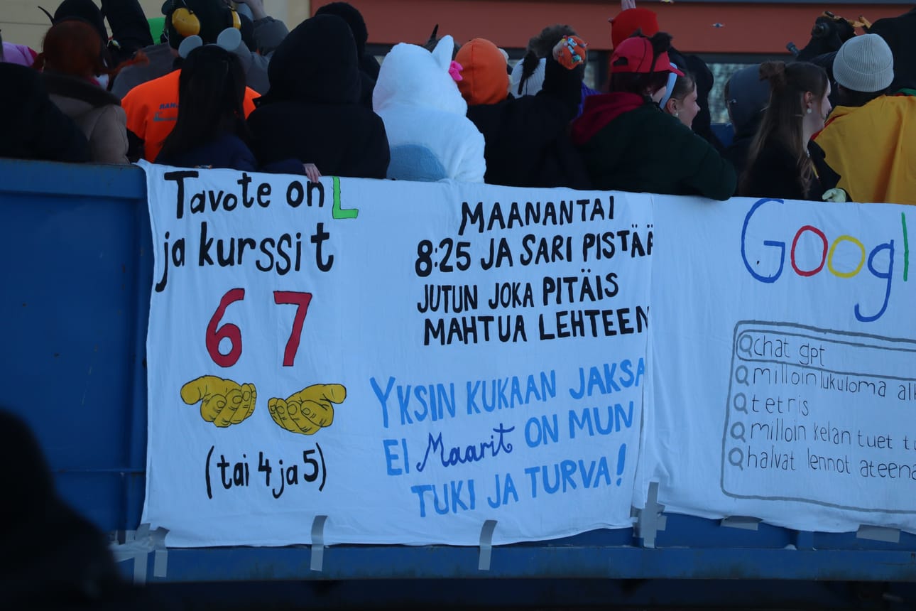 Valmiina lähtöön.
