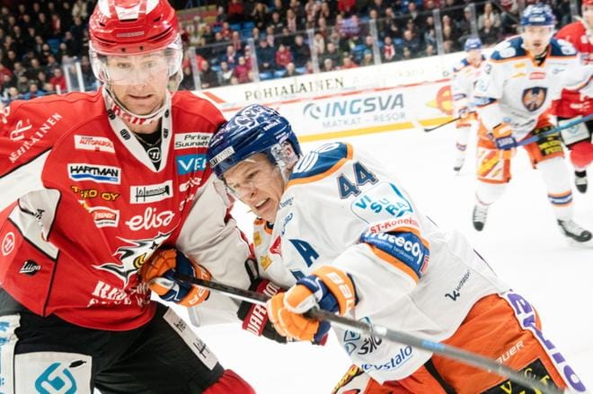 Colby Robak ja Jan-Mikael Järvinen ovat tänään vastakkain Tampereella. KUVA: OSKU PIENIMÄKI / ESA SILTALOPPI MEDIA