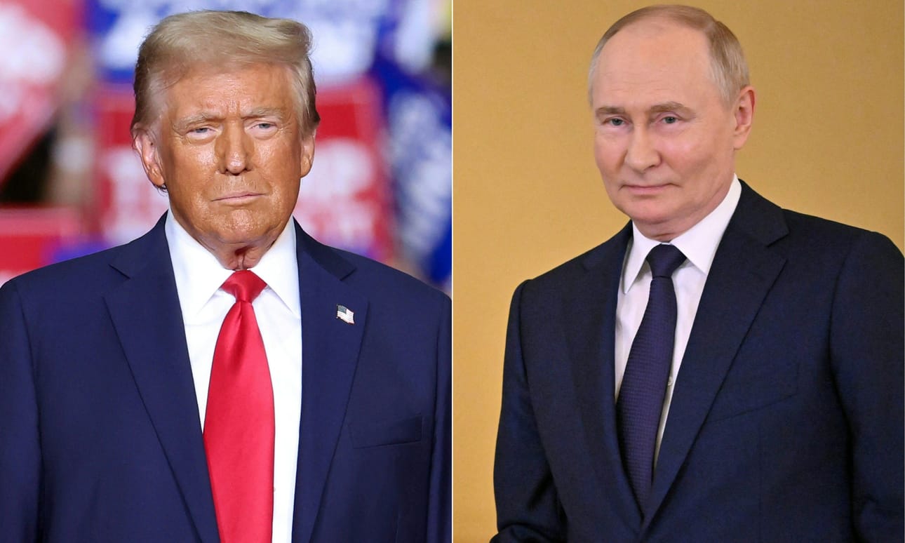 Venäjä sanoo odottavansa yhä merkkejä Yhdysvalloilta mahdollisesta tapaamisen järjestymisestä Yhdysvaltain presidentin Donald Trumpin ja Venäjän presidentin Vladimir Putinin välillä. LEHTIKUVA/AFP