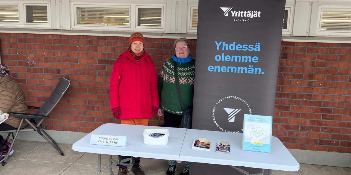 Enontekiön Yrittäjien tavoitteena on vahvistaa paikallista yrittäjäyhteisöä.