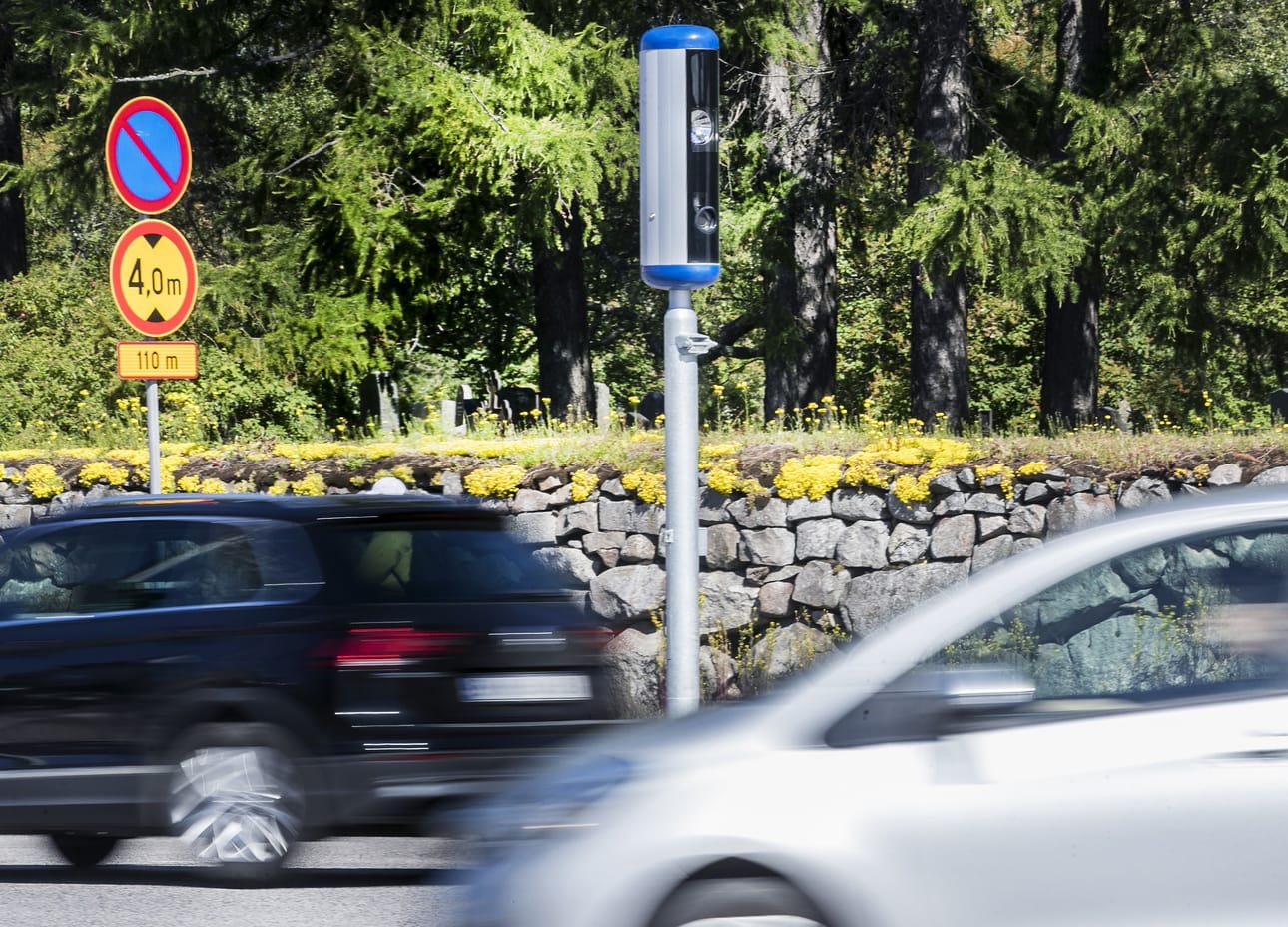 Raksilan uutta automaattivalvontakameraa testataan tänään tiistaina.