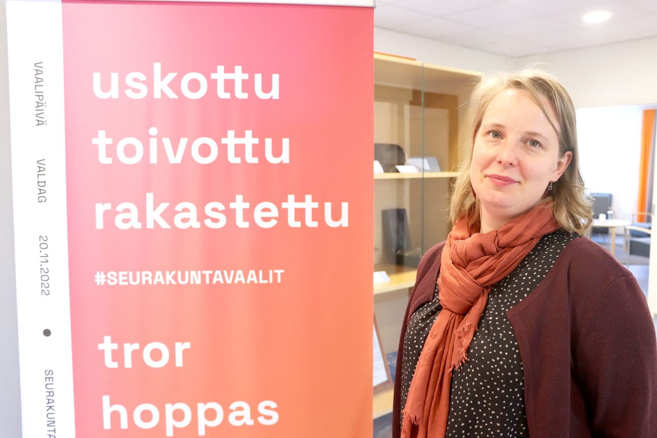 Hannele Hannukselan mukaan seurakunnan yhteistyön vahvistaminen eri toimijoiden kanssa on uudella vaalikaudella ajankohtaista.
