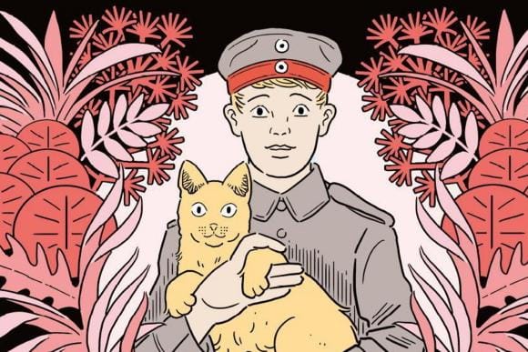 Mika Lietzénin, Pohjanmaan museoiden kustantama Jääkärit-sarjakuva kisaa sarjakuva Finlandia-palkinnosta.