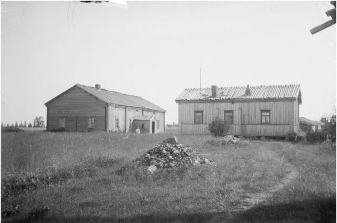 Horsmanvaaran taloja vuonna 1917.