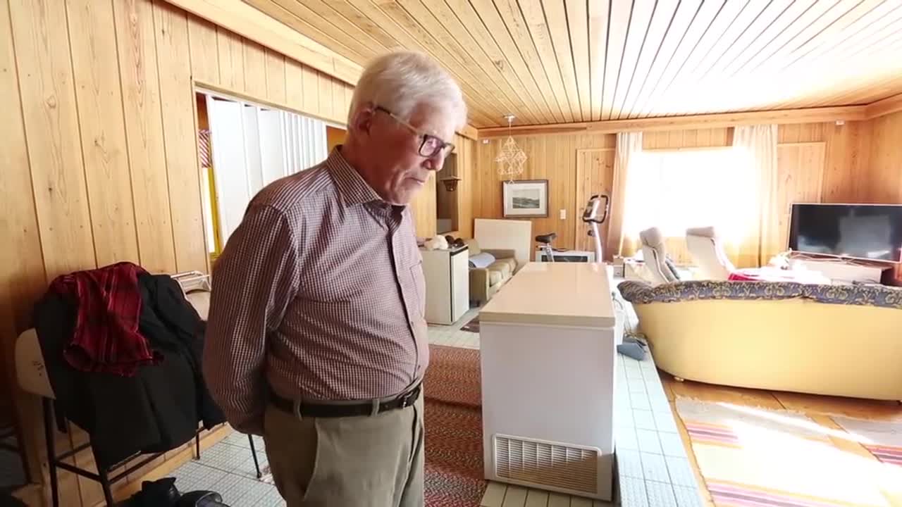 Sotaveteraani Ahti Verkasalo