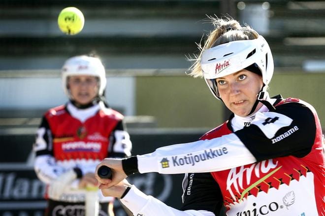 SMJ:n Aino-Kaisa Mantere ei päässyt yrittämään ollenkaan kotiutuksia. KUVA: JOUKO HÄNNINEN