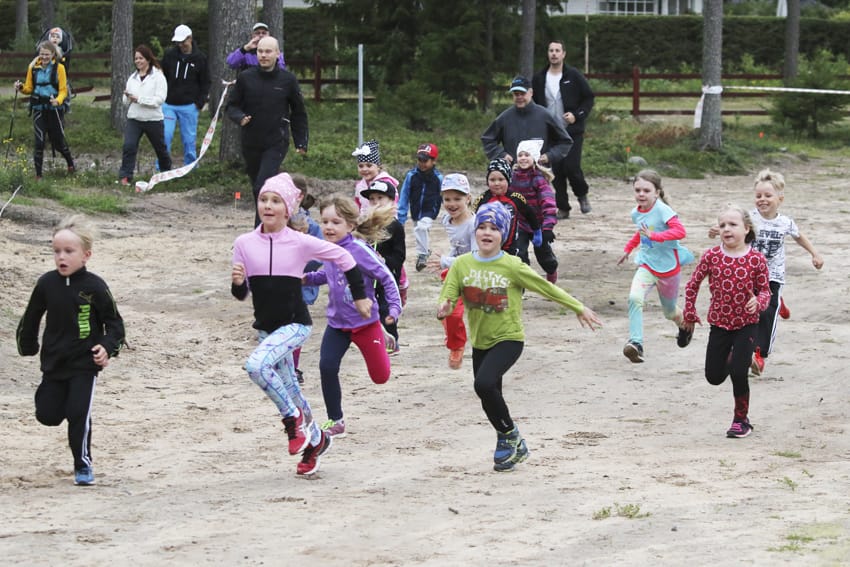 Hymyssä suin.