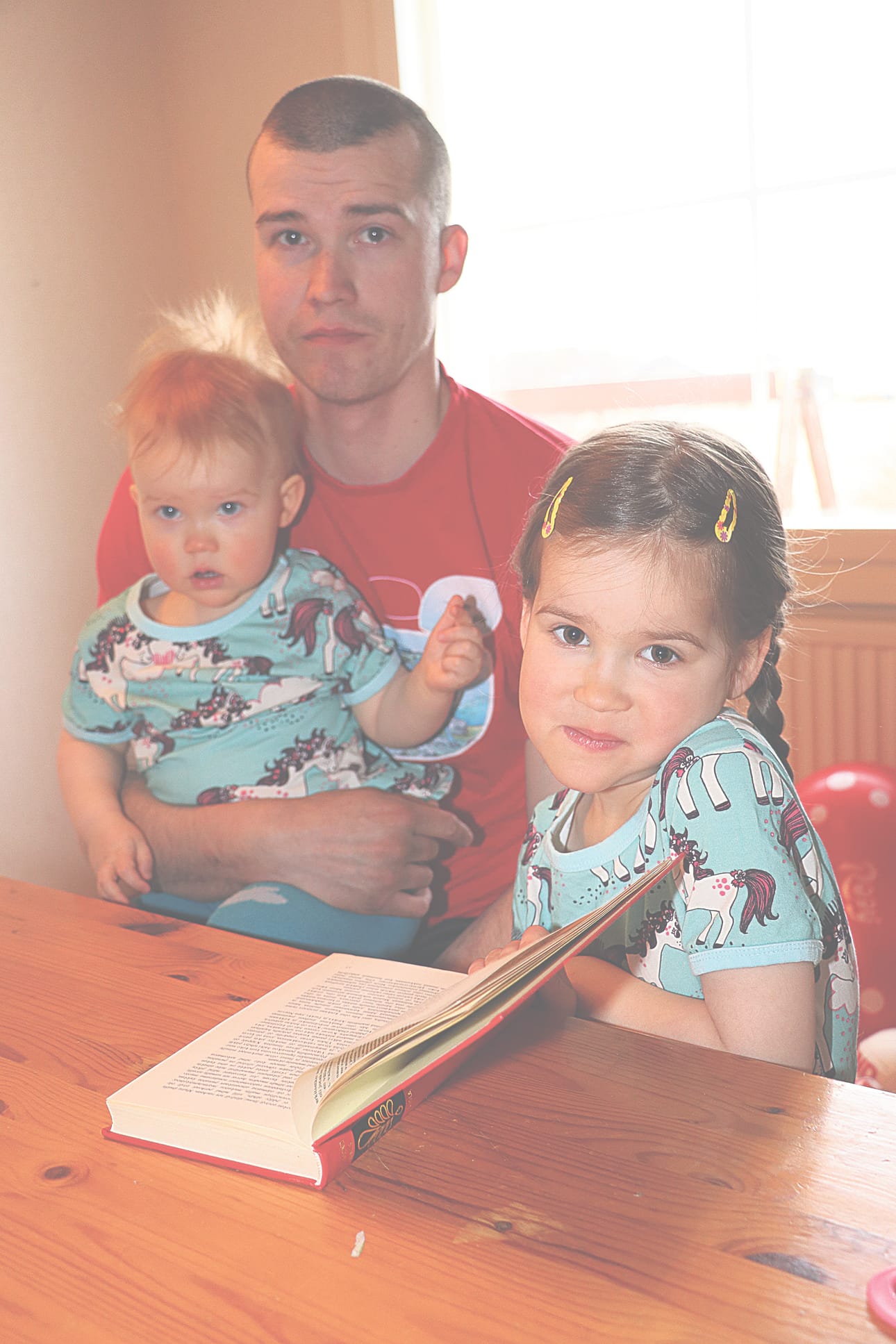 Jaakko ja Heidi Havanalla on jälkipolvea: yksivuotias Suvi ja nelivuotias Kaisa.