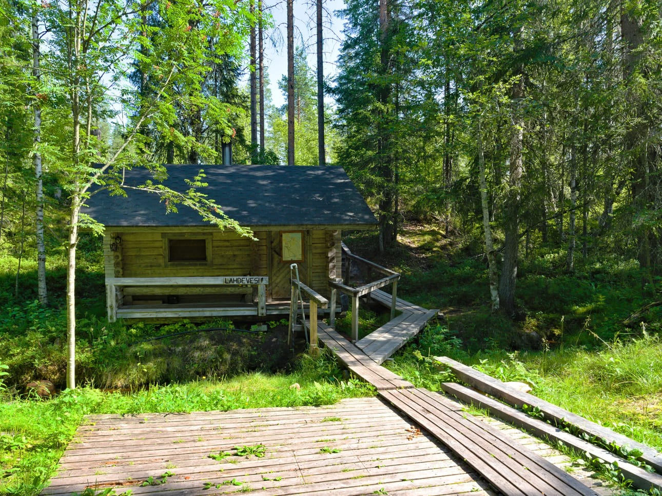 Kupson kutsun sauna, Pudasjärvi.