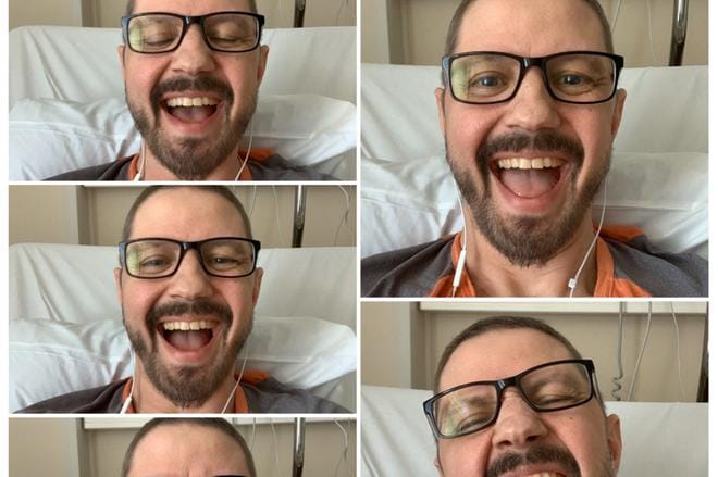 Jamo Niemi kertoo, että sai itse acappella-videoiden tekemisestä mukavaa ajankulua ja samalla viestin pärjäämisestään muillekin. KUVA: JAMO NIEMI
