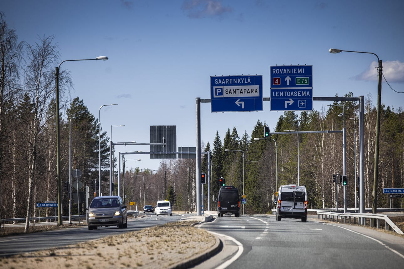 Liikennelaskentaa on tehty muun muassa Nelostien ympäristössä ja Napapiirillä.