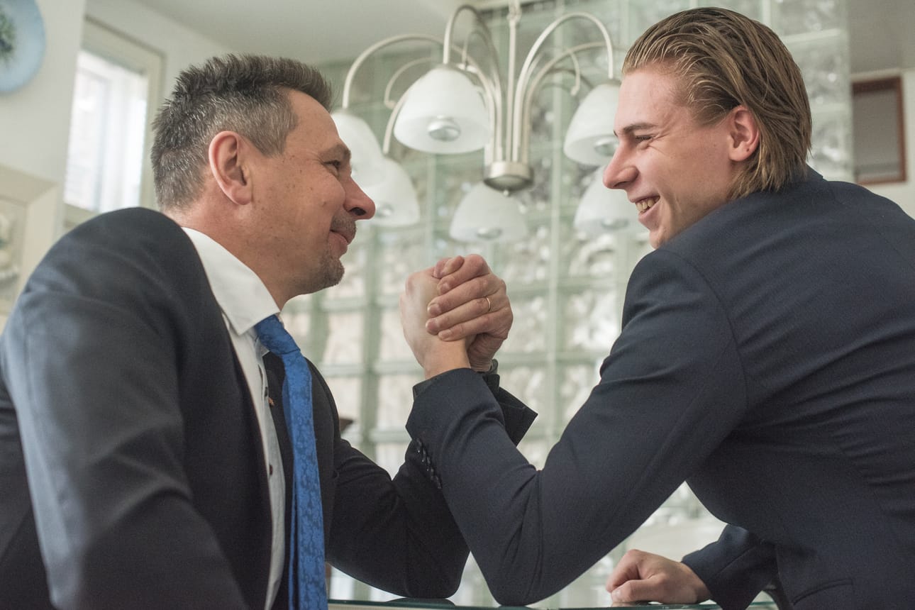 Mika ja Miikka Mankinen juhlivat molemmat ensi lauantaina.
