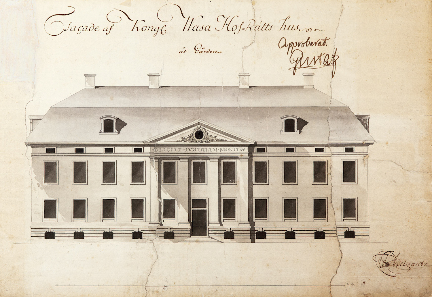 Vaasalaisrakennuksella on ylväs historia  – Itse Kuningas Kustaa III osallistui sen suunnitteluun