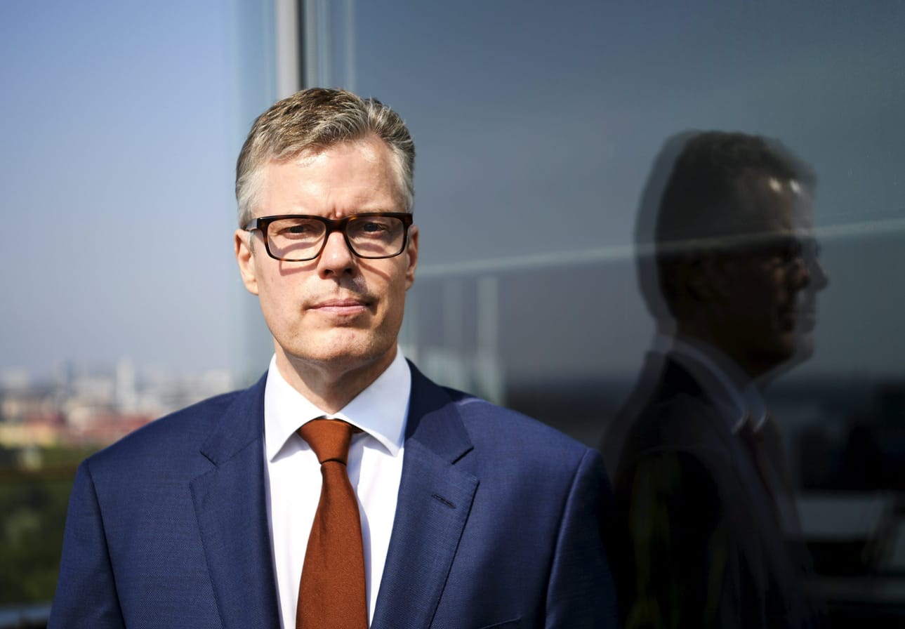 Fortumin toimitusjohtaja Markus Rauramo Helsingissä heinäkuussa 2022. LEHTIKUVA / ANNI ÅGREN