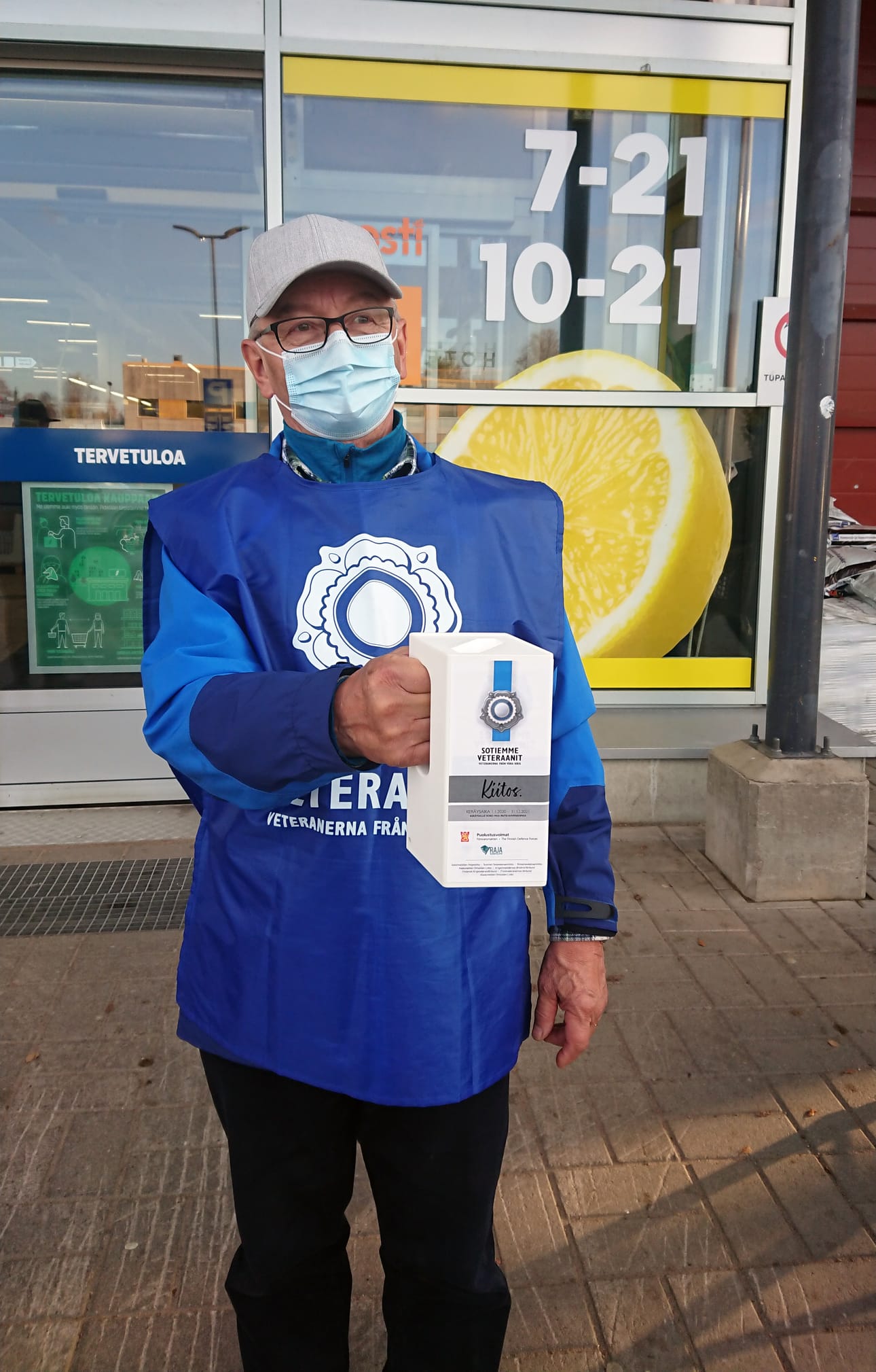 Paavo Ervasti keräsi varoja sotiemme veteraaneille.