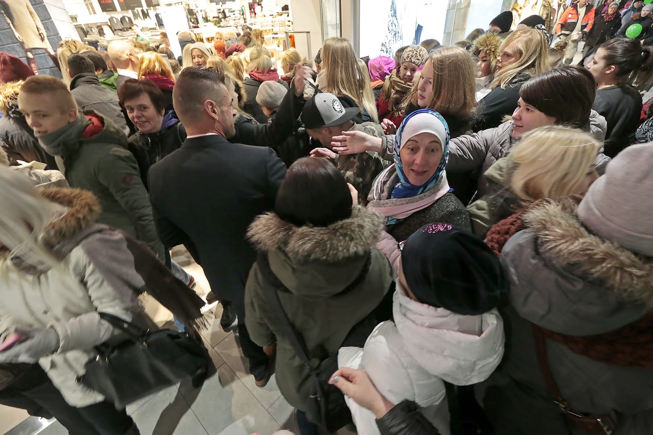 Ideaparkin avajaiset saivat oululaiset liikkelle.