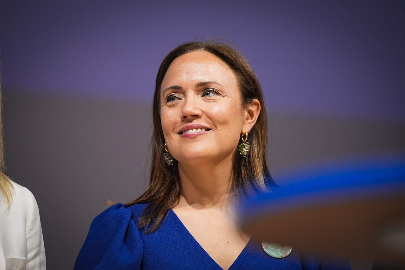 Kokoomuksen puoluekokous valitsi uutena varapuheenjohtajana kuopiolaisen kansanedustajan Karoliina Partasen. LEHTIKUVA / Kalle Parkkinen