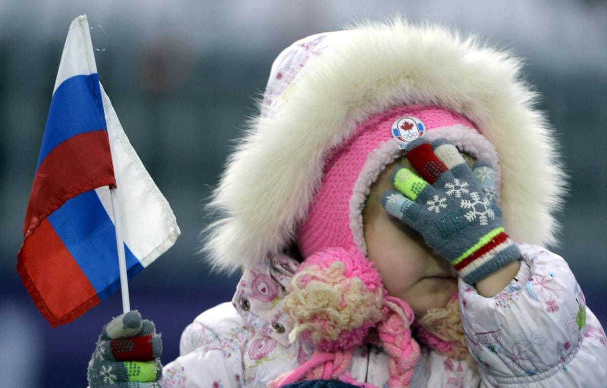 Venäjä on suljettu kansainvälisestä urheilusta. Kuva Sotshin olympialaisista vuodelta 2014. LEHTIKUVA / JUSSI NUKARI