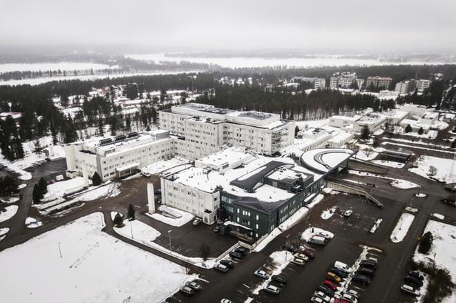 Lapin keskussairaalassa synnytysten määrä laski viime vuonna ensimmäisen kerran alle tuhanteen. KUVA: Jouni Porsanger/arkistokuva