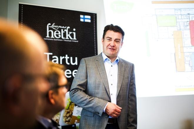 Toimitusjohtaja Sami Haapasalmi on Fresh Servantin pääomistaja Snellmannin perheen kanssa. Nyt vähemmistöosuudella mukana on myös pääomasijoittaja Sponsor Capital. Kauppa odottaa vielä kilpailuviranomaisen hyväksyntää. ARKISTOKUVA: KRISTA LUOMA
