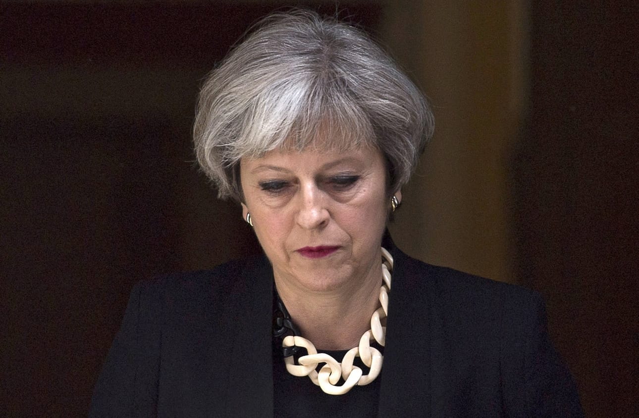 Britannian pääministeri Theresa May piti puheen terrori-iskun jälkeisenä päivänä.
