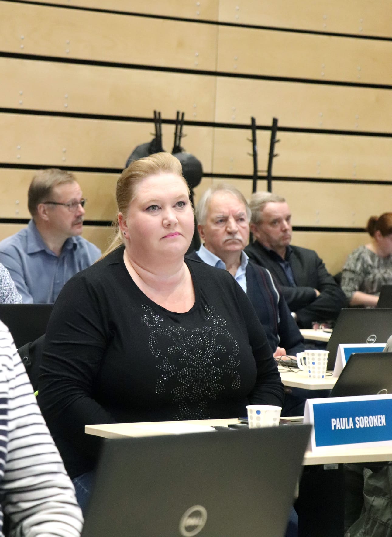 Pudasjärven kaupunginvaltuutettu Paula Soronen on vaihtanut puoluetta.