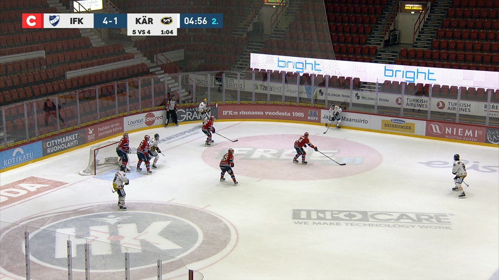 Kärppien 4–2-maali syntyi ylivoimalla