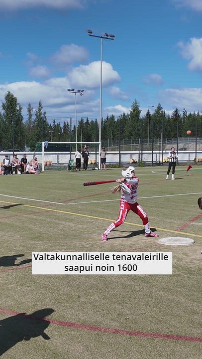 Kempele täyttyi pesäpallojunioreista