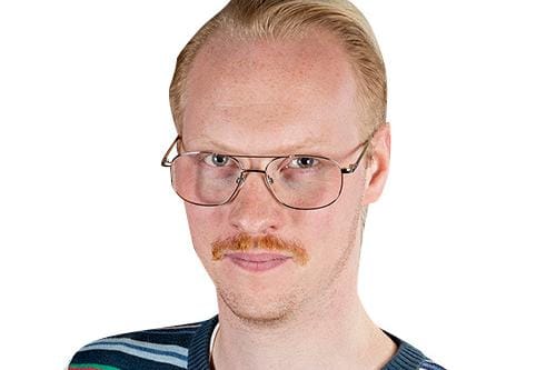Toimittaja Daniel Wallenius.