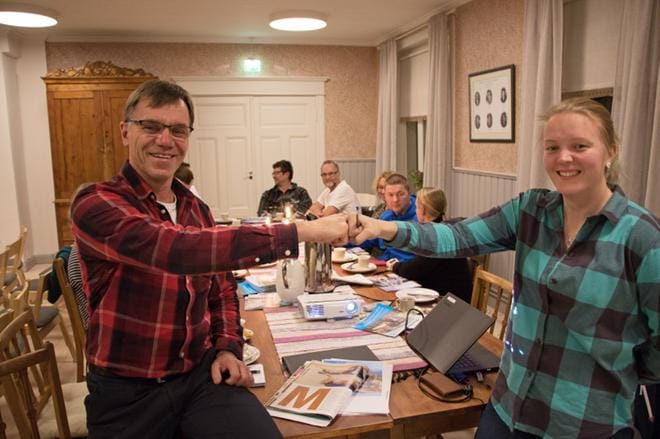 Anders Wahlberg ja Lotta Nylund tietävät, että jo nyt moni toimija tekee Kristiinankaupungissakin soveltavaa liikuntaa, mutta lisää toimintaa tarvitaan kipeästi. KUVAT: AUNE WARONEN