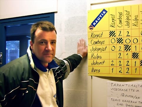 Juha Pajuoja on kovien haasteiden edessä Ässien peräsimessä.