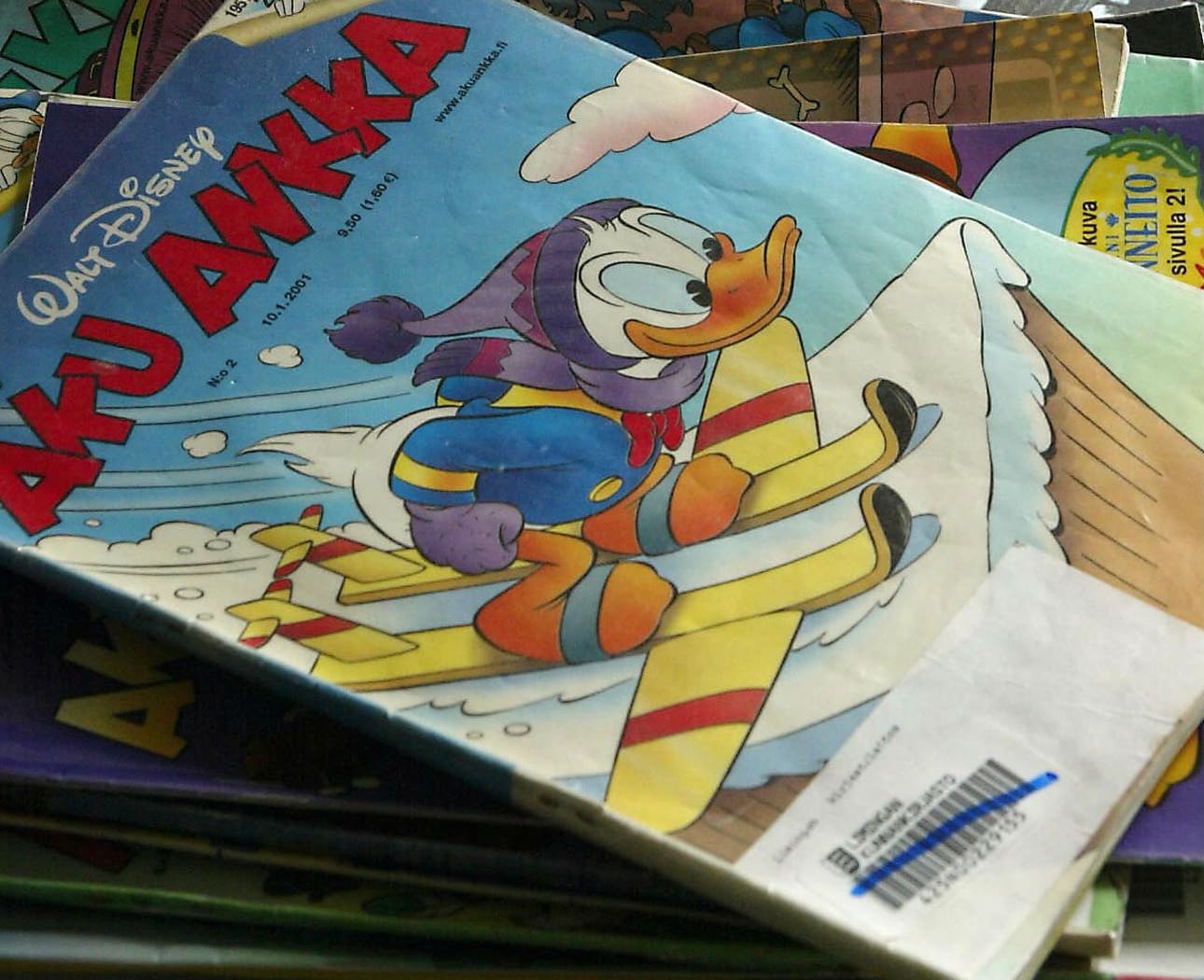 Aku Ankka seikkailee yleensä lehdissä, mutta nyt myös kolikoissa.