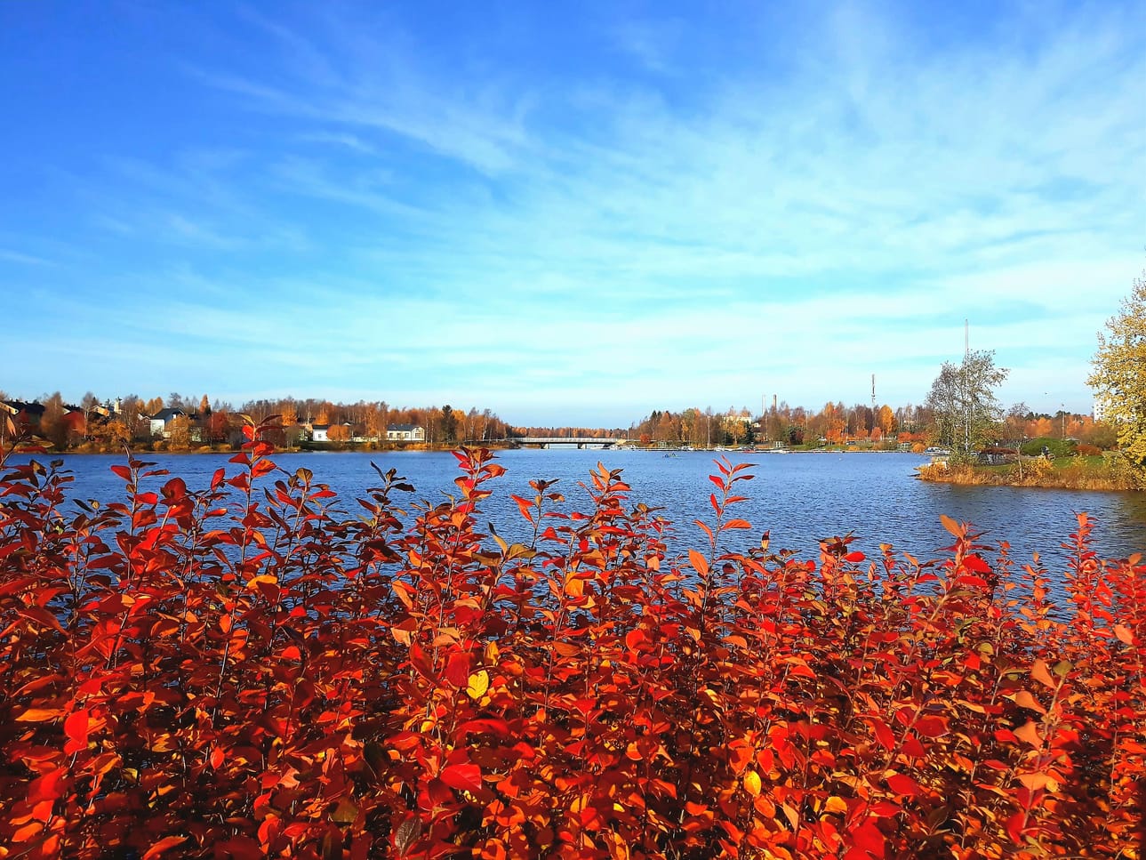 Lämmin sunnuntai. 14.10