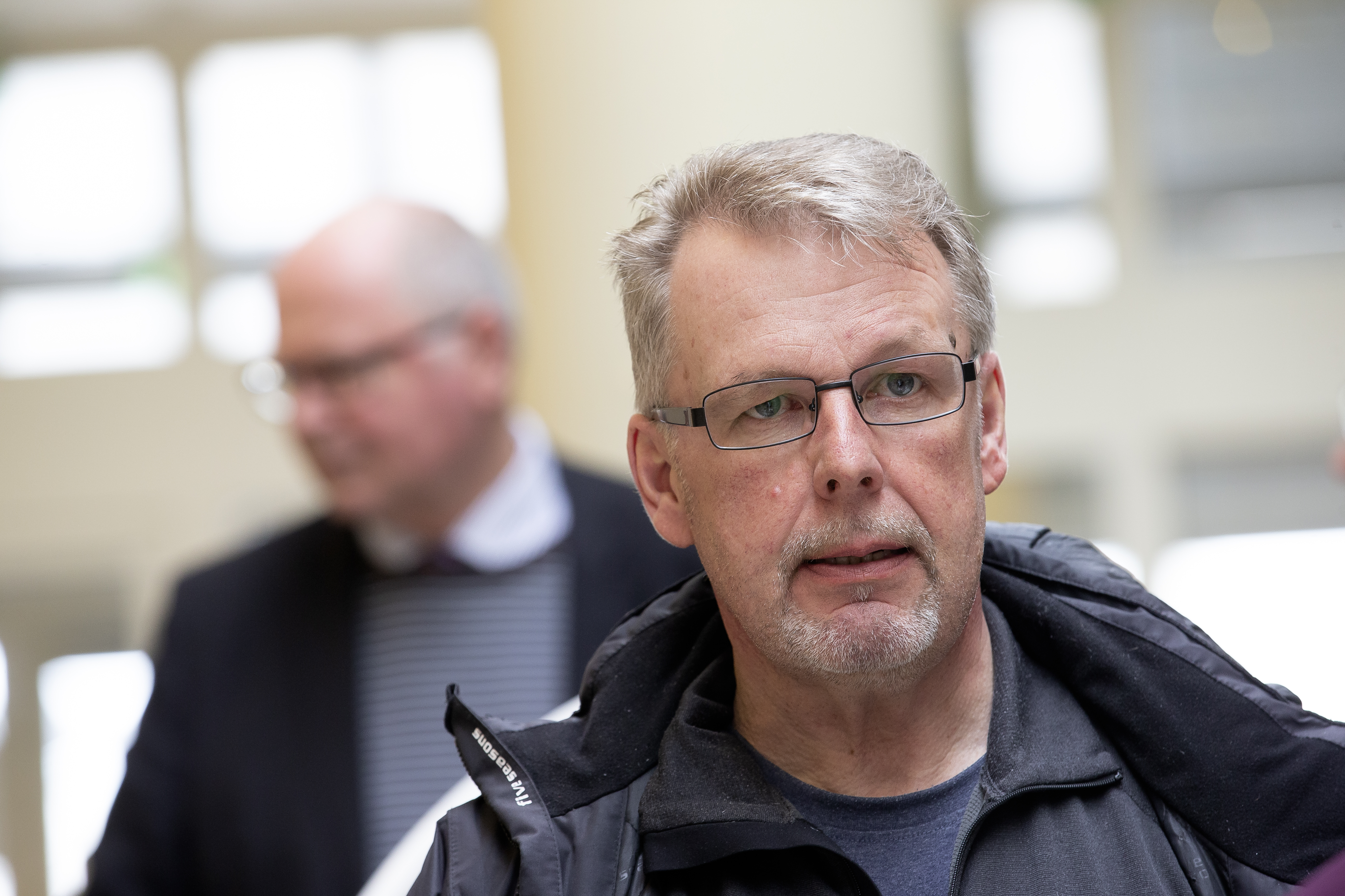 Demarien vaalitilaisuus Raahessa, Esa Pihlajamaa