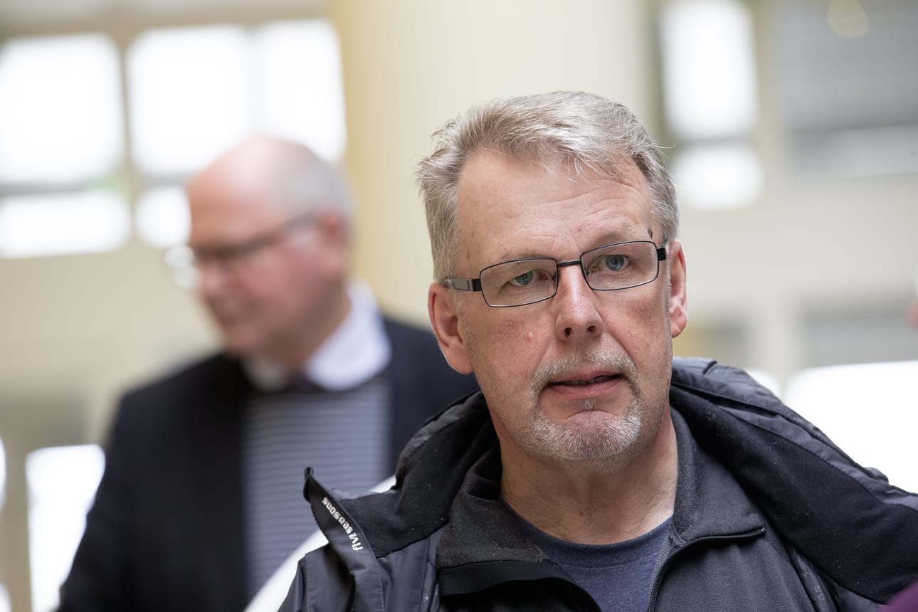 Demarien vaalitilaisuus Raahessa, Esa Pihlajamaa
