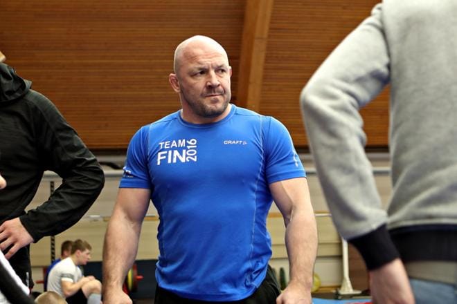 Kreikkalais-roomalaisen painin vastuuvalmentaja Marko Yli-Hannuksela tietää, että olympiapaikat ovat tiukassa. KUVA: ANTTI VAINIO
