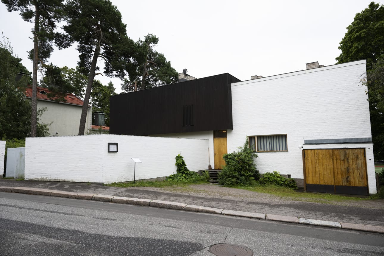 Alvar Aallon kotitalo Munkkiniemessä Helsingissä.