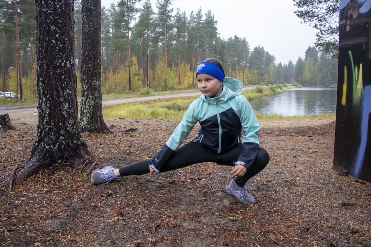 Olivia Vuotso on ottanut tavoitteekseen osallistua kaikkiin Rantalakeus-maastojen osakilpailuihin.